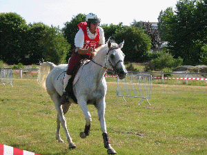 Animation Gif  l'arriv&eacute;e de Tamaya de Dixmont et Frank Lance